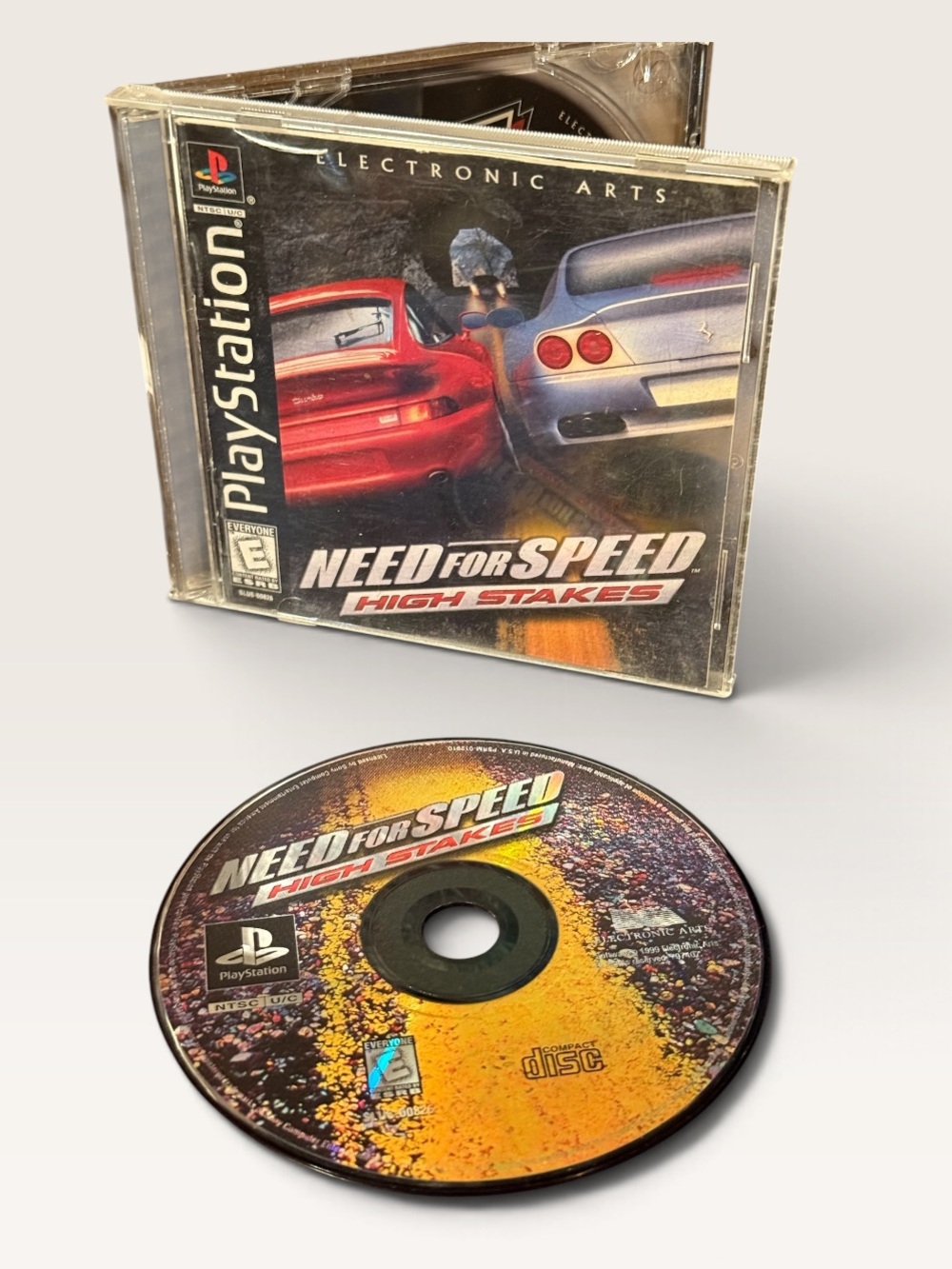 Need for Speed: High Stakes (Sony PlayStation 1) PS1 CIB Manual Racing E 1999